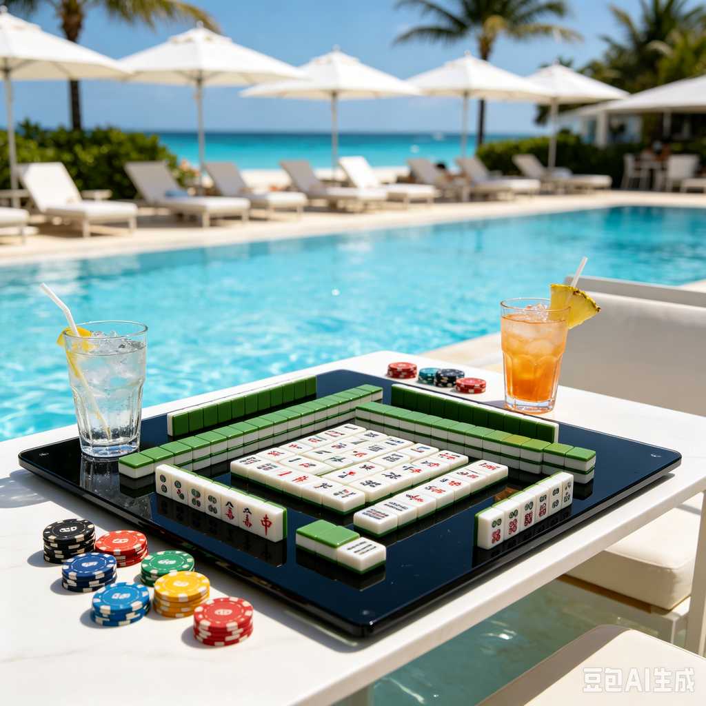 mahjong tile rack set