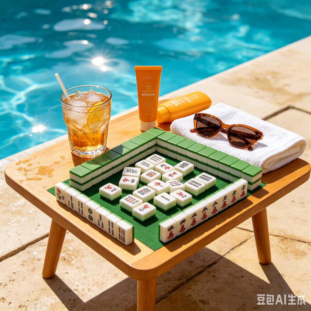 simple style mahjong set