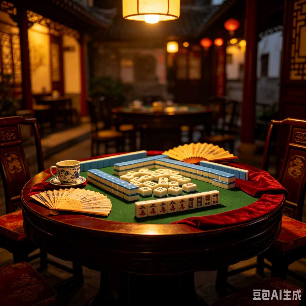 wear resistant print mahjong set