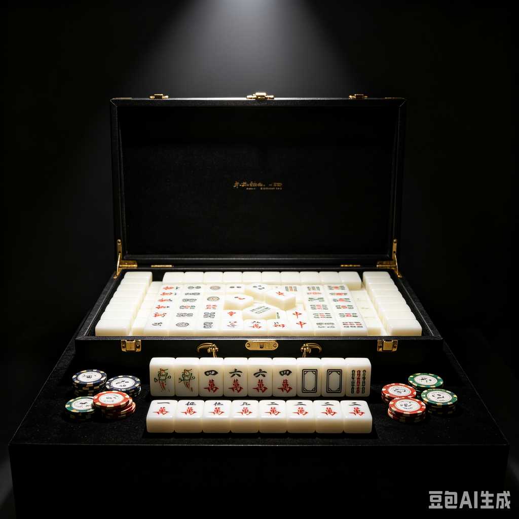 decorative mahjong tiles set